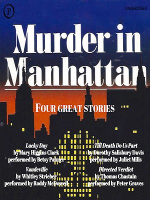 cover image of Murder in Manhattan